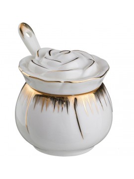 Mini vase with spoonful...