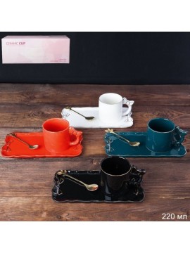 Σετ τσαγιού 2 τεμαχίων 220 ml