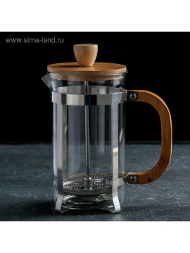 Γυάλινη πρέσα γαλλικού τύπου “Eco”, 600 ml