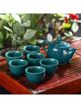 Κεραμικό σετ τελετής τσαγιού "Sky"