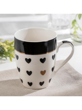 Κούπα "Black Heart", 350 ml