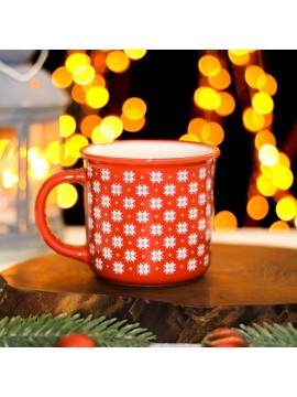 Κούπα «New Year. Snowflakes», 380 ml